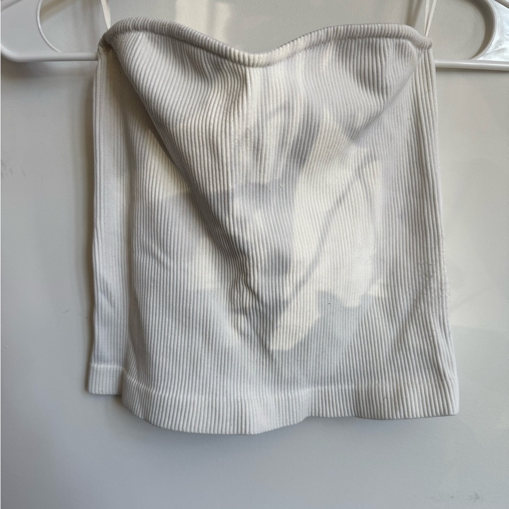 White tube top